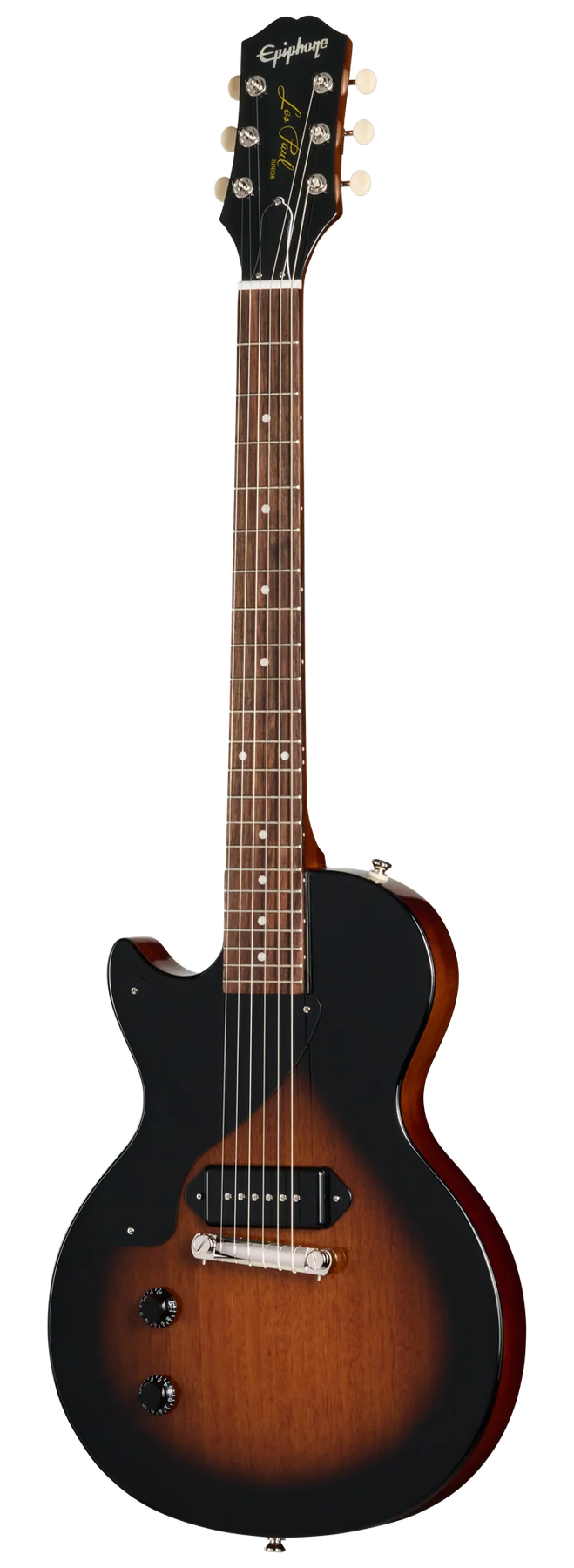 Epiphone Epiphone Les Paul Junior left-handed electric guitar in Tobacco Burst