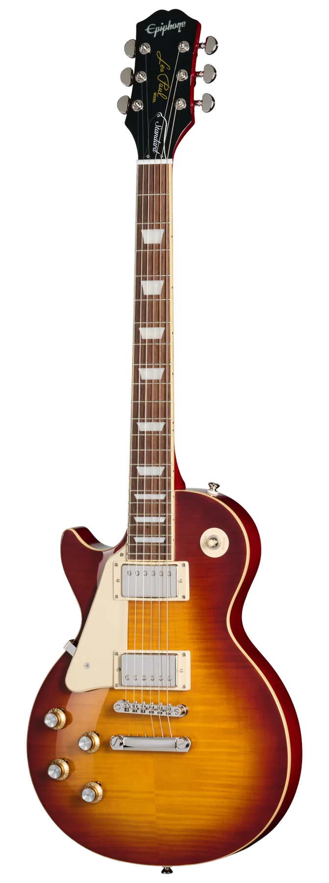 Epiphone Epiphone Les Paul Standard 60s left-handed electric guitar in Iced Tea, front view