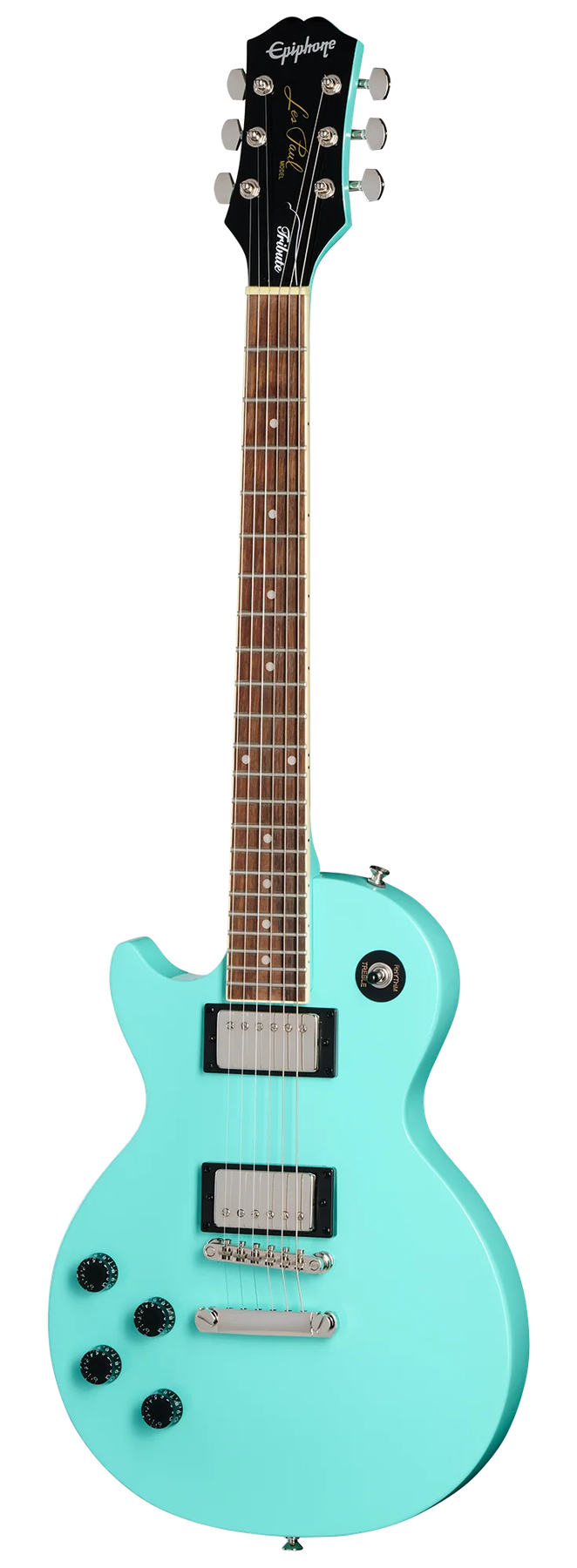 Epiphone Epiphone Les Paul Tribute left-handed electric guitar in Aqua