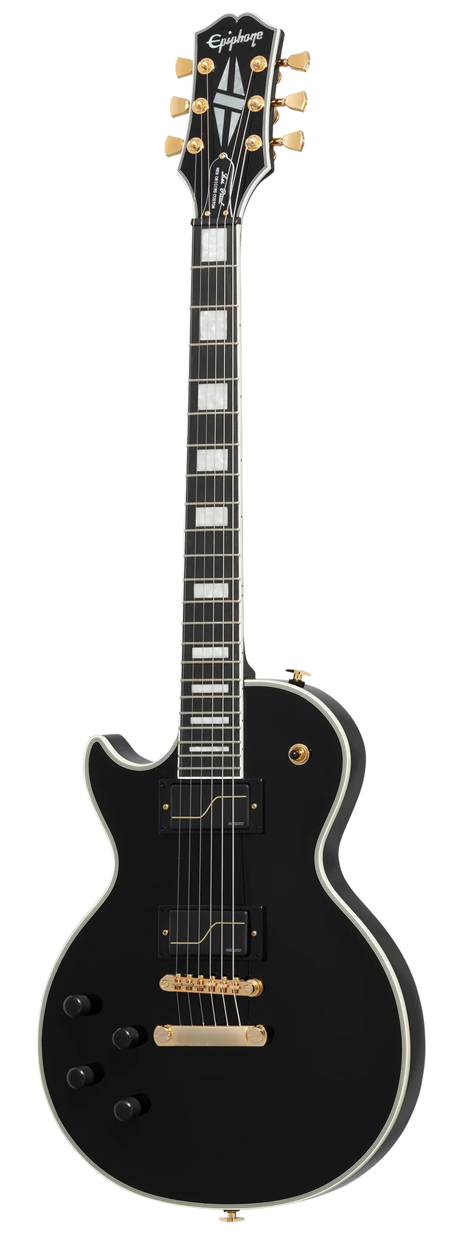 Epiphone Epiphone Matt Heafy Les Paul Custom Origins left-handed electric guitar in Ebony