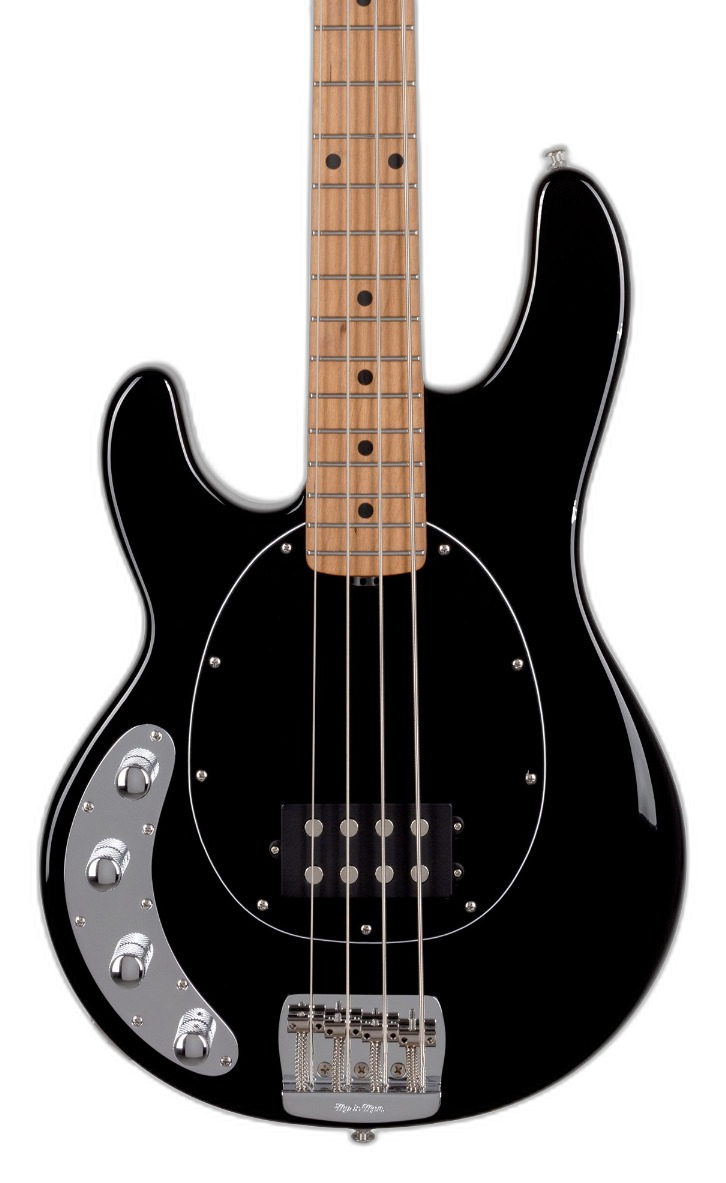 Ernie Ball Music Man StingRay Special H Left Handed left-handed electric bass in Black