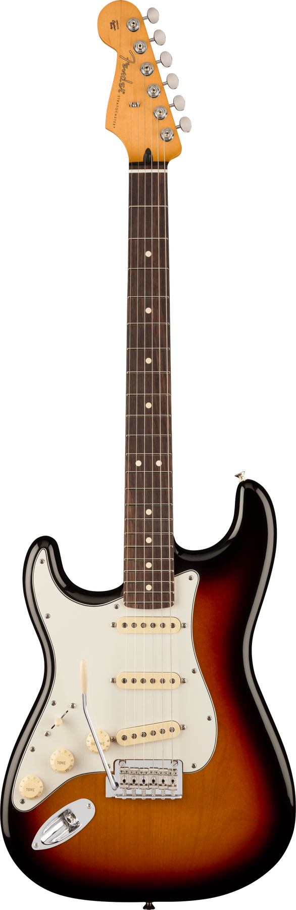 Fender Player II Stratocaster® left-handed electric guitar in 3-Color Sunburst