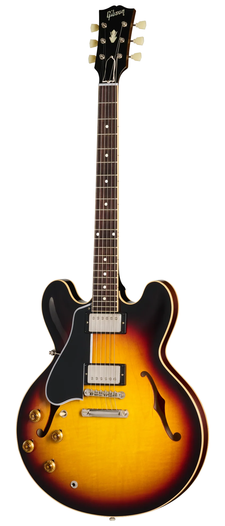 Gibson Gibson Custom 1959 ES-335 Reissue left-handed electric guitar in VOS, Vintage Burst
