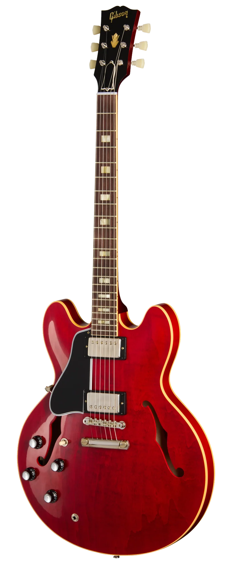 Gibson Gibson Custom 1964 ES-335 Reissue left-handed electric guitar in Sixties Cherry