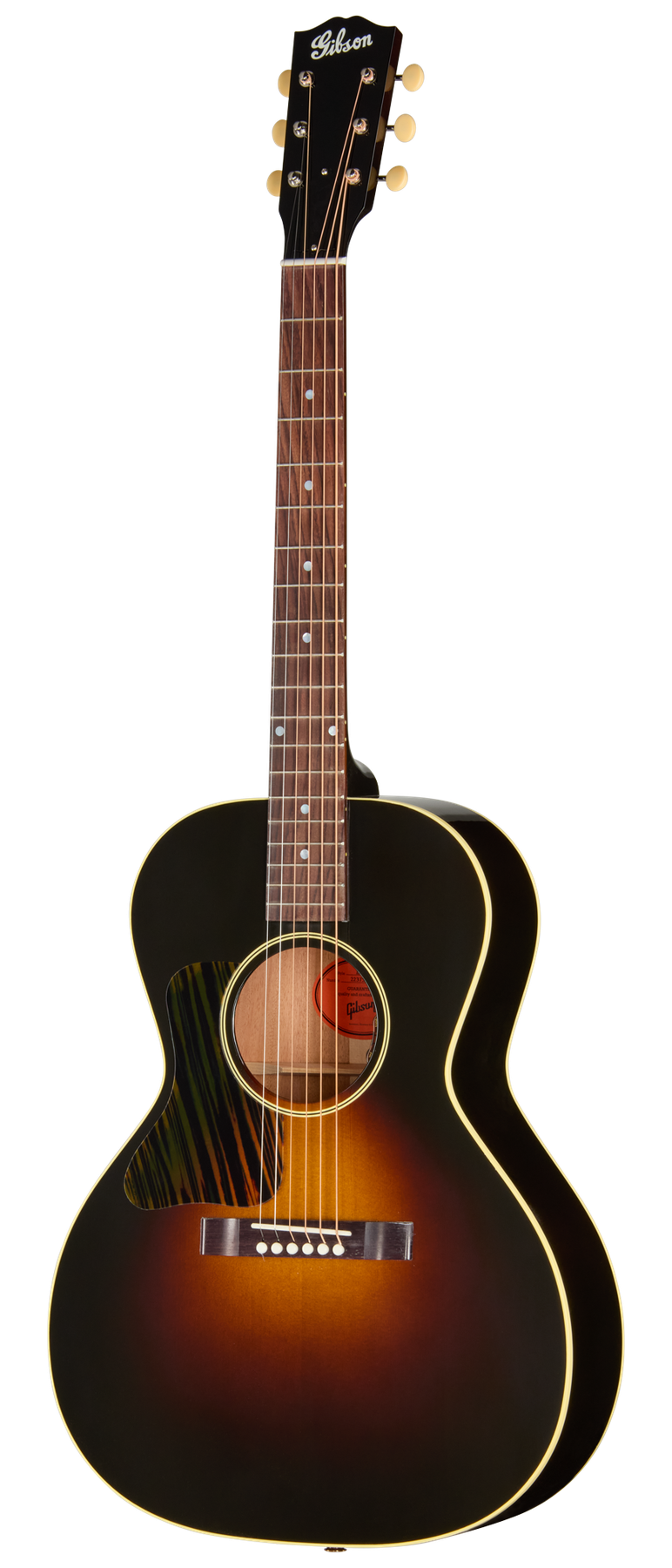 Gibson Acoustic L-00 Original LH left-handed acoustic guitar in Vintage Sunburst, front view