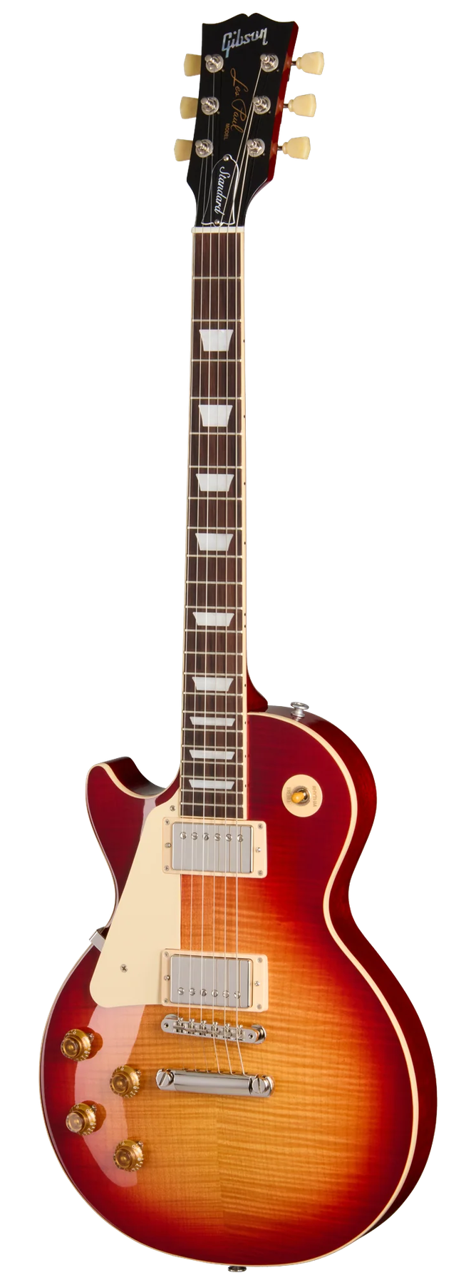 Gibson Les Paul Standard 50s left-handed electric guitar in Heritage Cherry Sunburst, front view