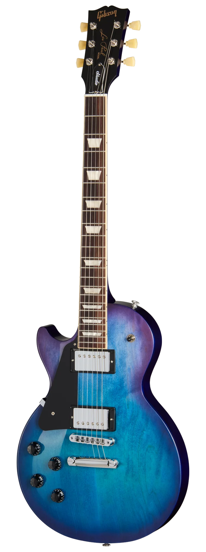 Gibson Les Paul Studio left-handed electric guitar in Blueberry Burst