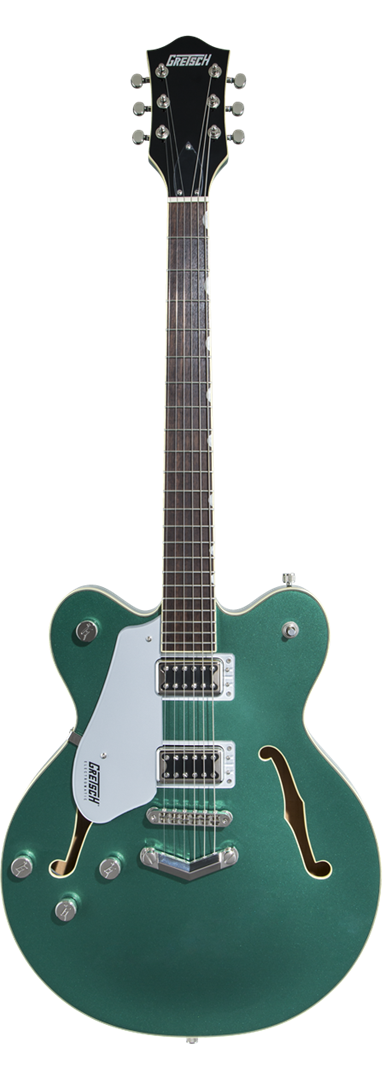 Gretsch G5622LH Electromatic Center Block Double-Cut with V-Stoptail left-handed electric guitar in Georgia Green