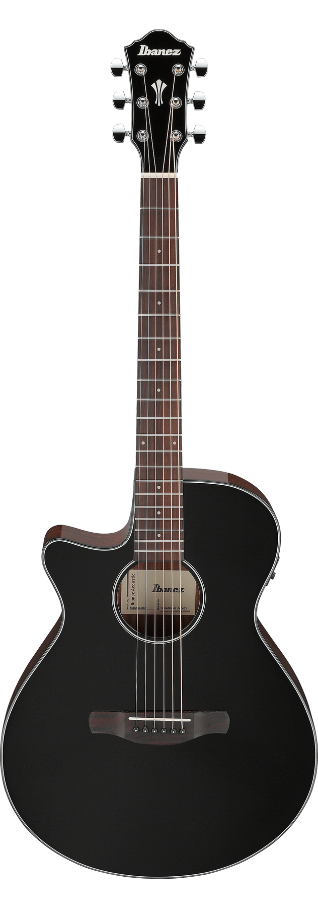 Ibanez AEG50L left-handed acoustic guitar in Black