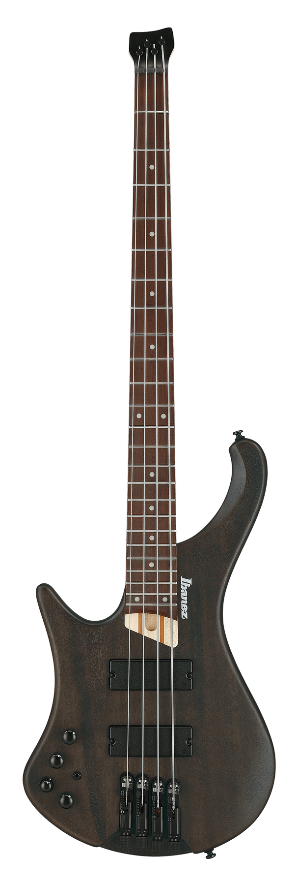 Ibanez EHB600L left-handed electric bass in Walnut Flat