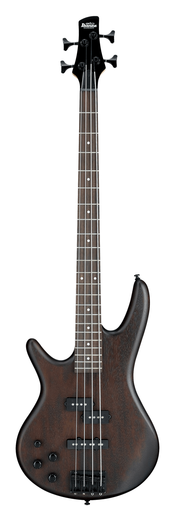 Ibanez GSR200BL left-handed electric bass in Walnut Flat