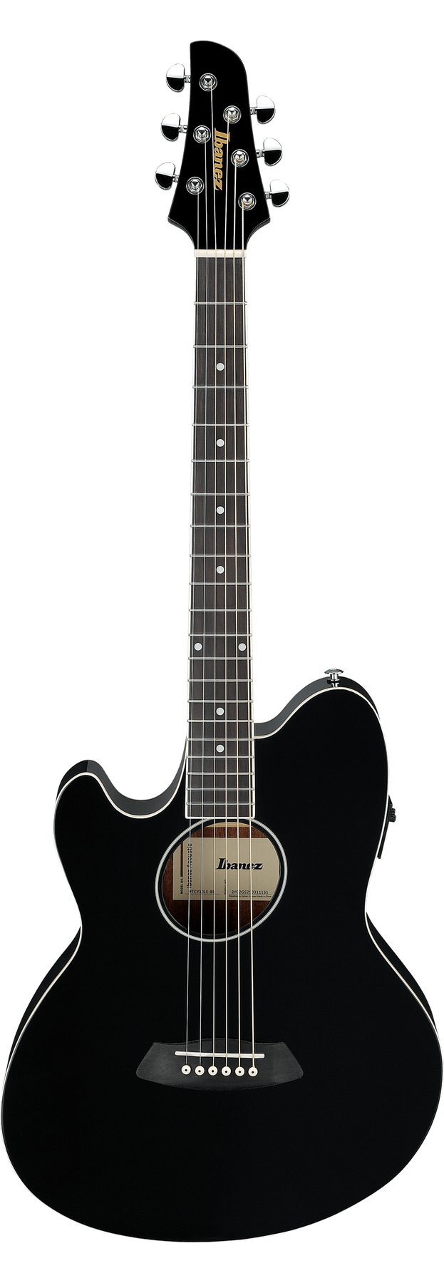 Ibanez TCY10LE left-handed acoustic guitar in Black