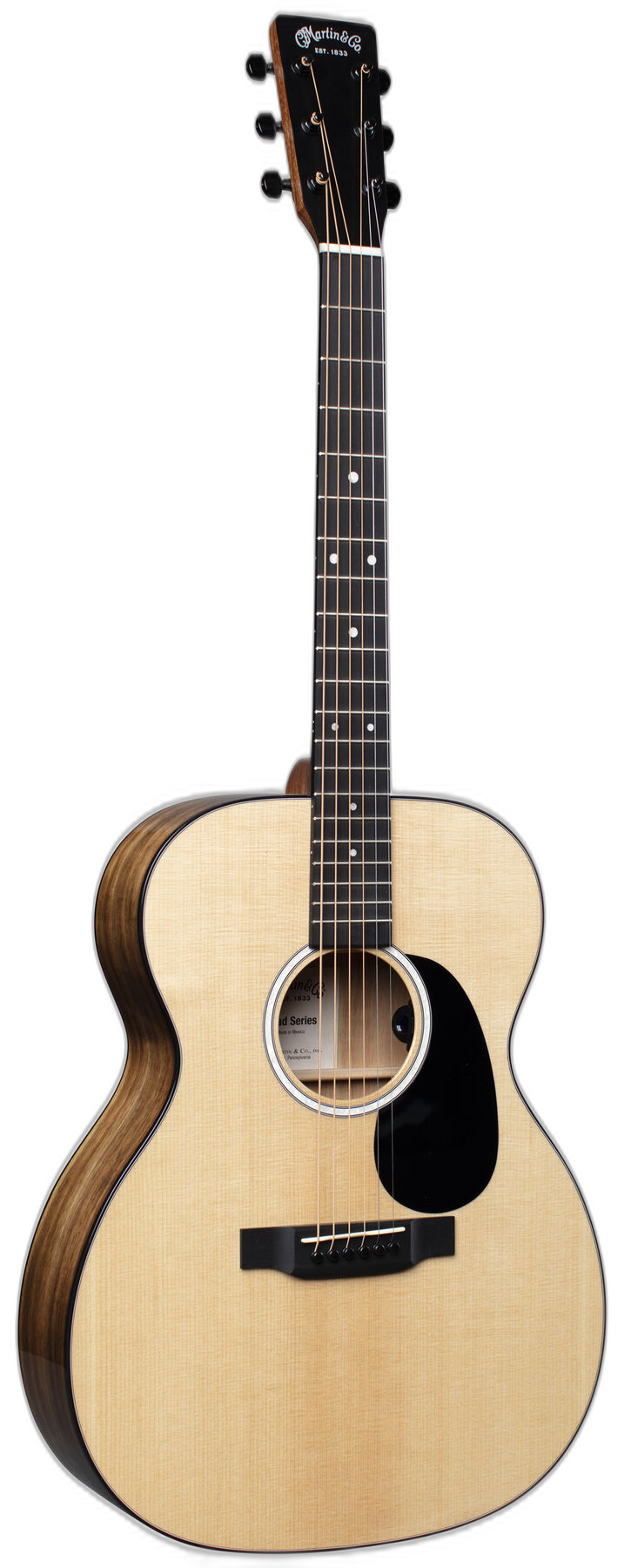 Martin 000-12EL Road Series Koa left-handed acoustic guitar in Natural