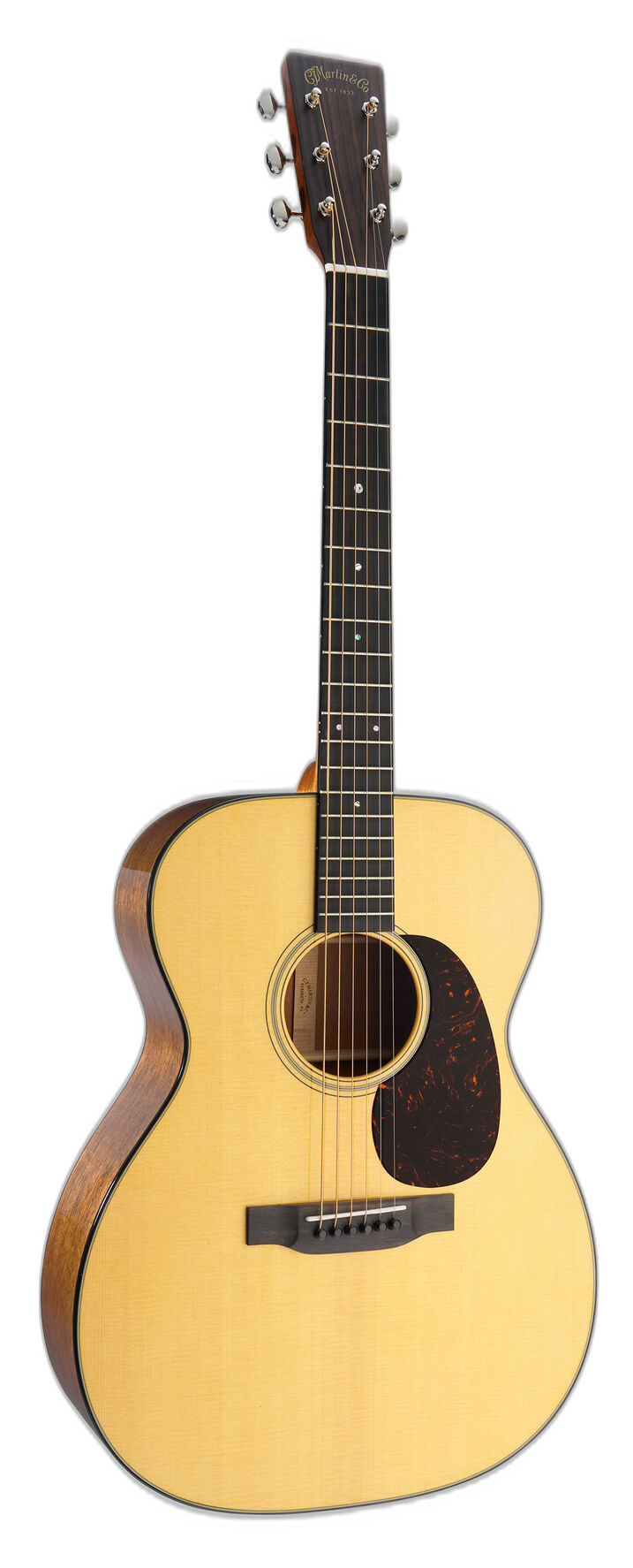 Martin 000-18 left-handed acoustic guitar in Natural