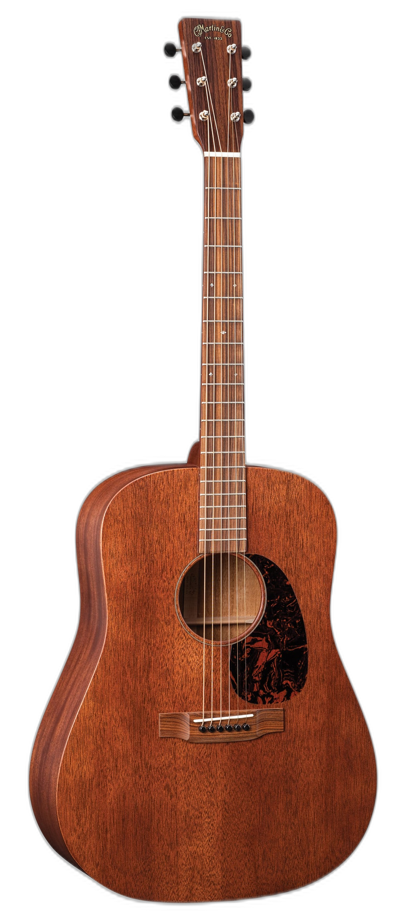 Martin D-15M left-handed acoustic guitar in Natural