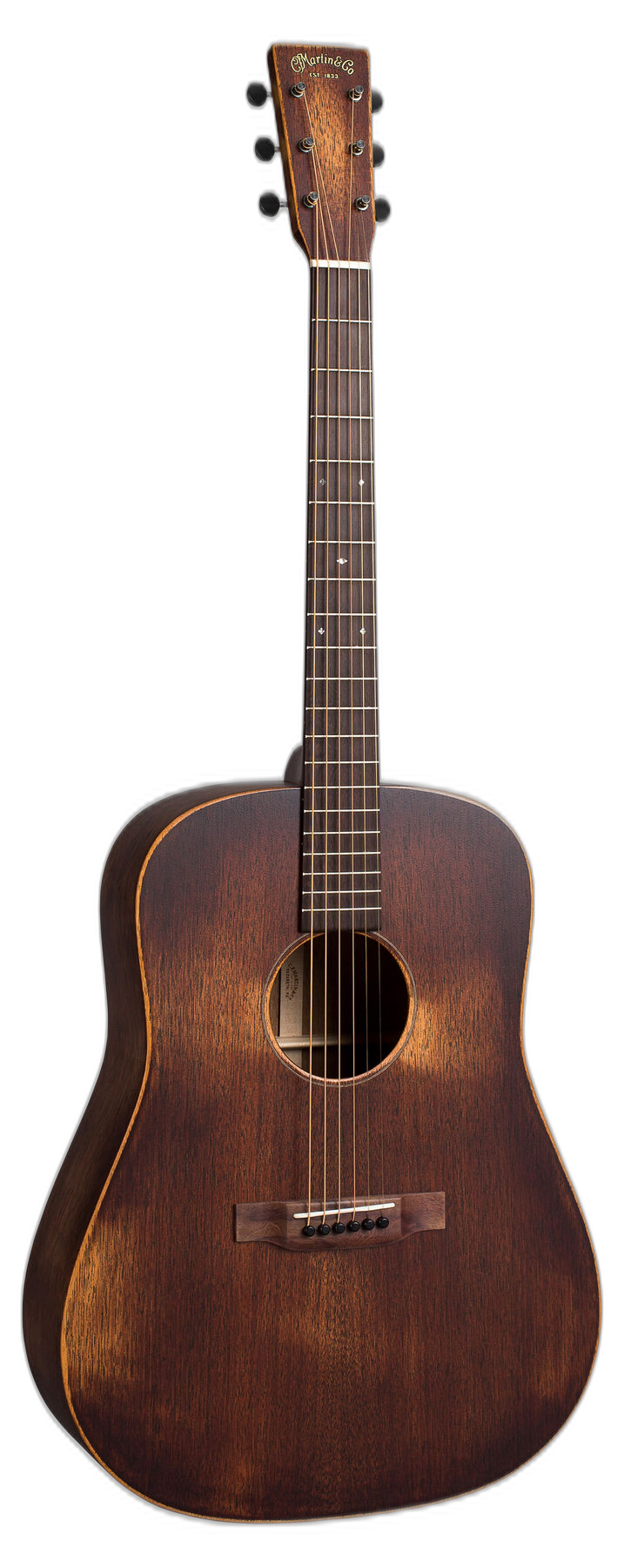 Martin D-15M StreetMaster left-handed acoustic guitar in Natural