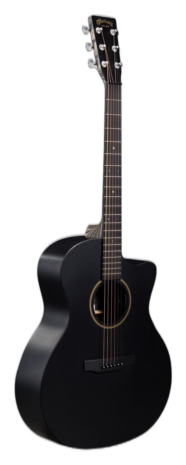 Martin GPCX1E Black left-handed acoustic guitar in Black