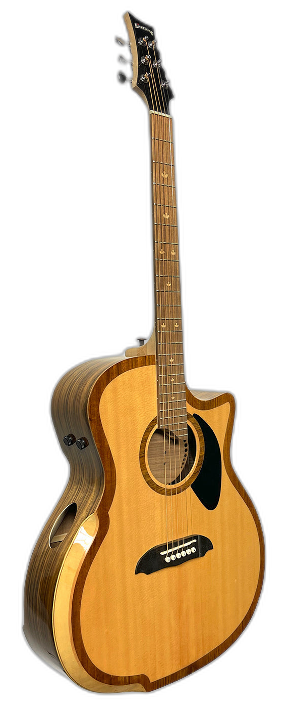 Riversong P2P-GA-LH (The River Pacific) left-handed acoustic guitar in Natural