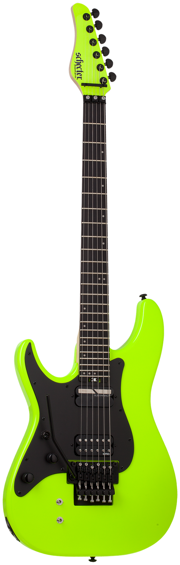 Schecter Sun Valley Super Shredder FR S left-handed electric guitar in Birch Green (BGRN)