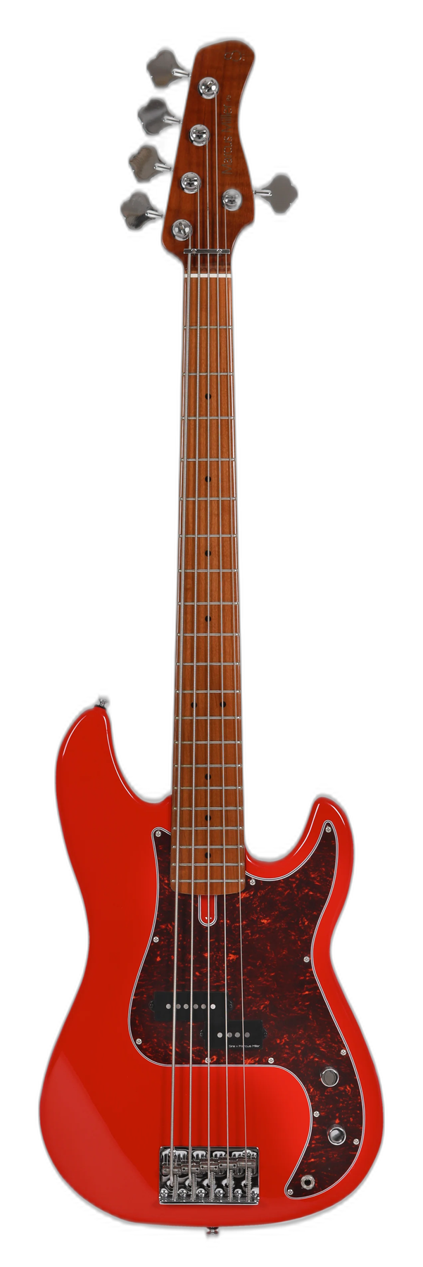 Sire Marcus Miller P5 5-String LH left-handed electric bass in Dakota Red (sample)