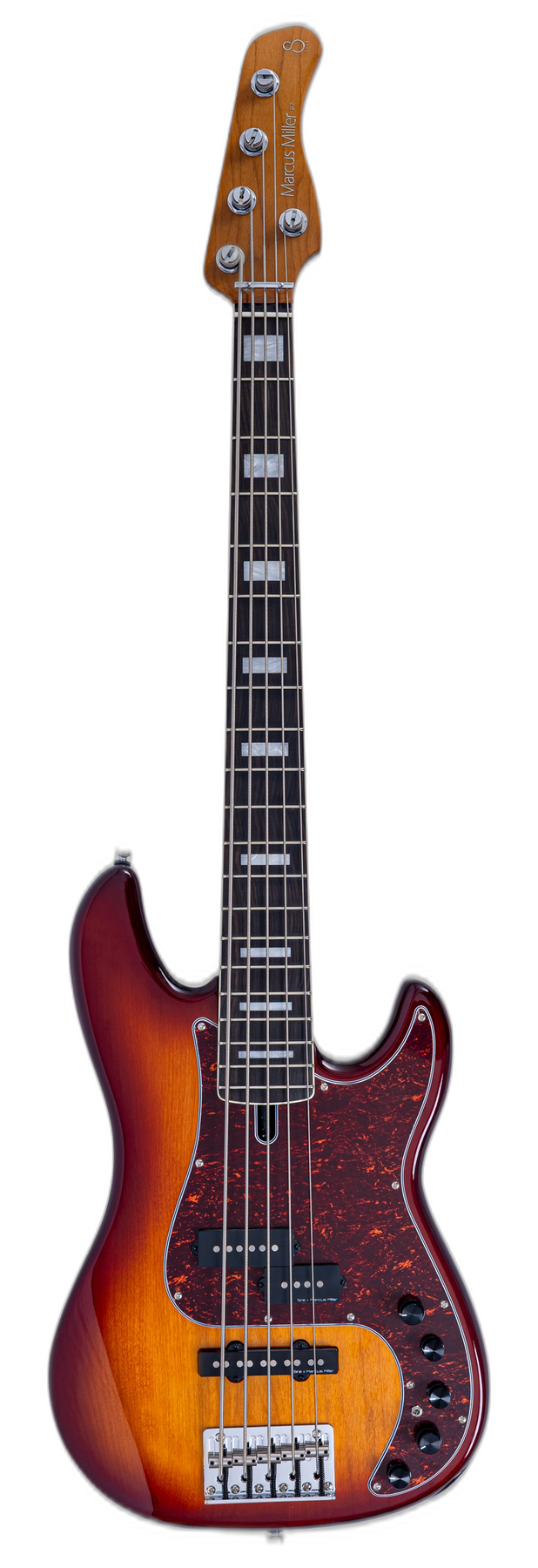 Sire Marcus Miller P7 New Gen 5-String LH left-handed electric bass in Tobacco Sunburst (sample)