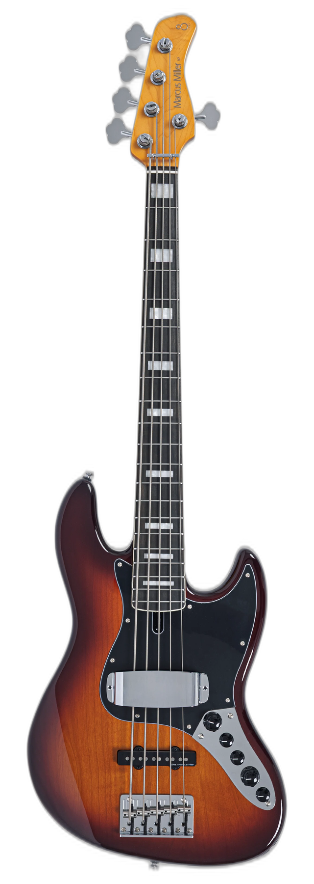 Sire Marcus Miller V7 New Gen 5-String LH left-handed electric bass in Tobacco Sunburst (sample)